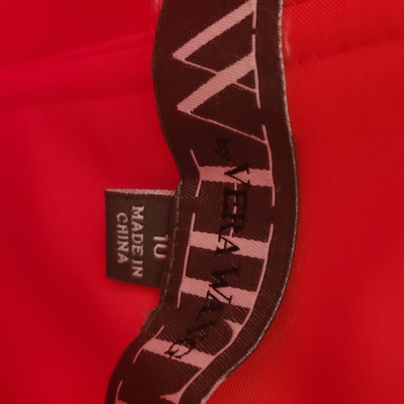 white by Vera Wang Red cocktail dress - Picture 4 of 8